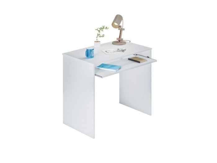 Mesa de ordenador Bas blanca