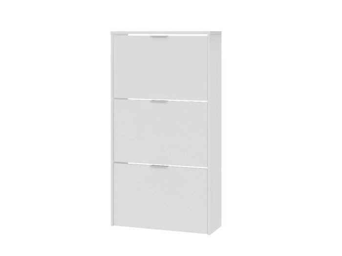 Armario zapatero 3 puertas modelo ICARUS blanco 2