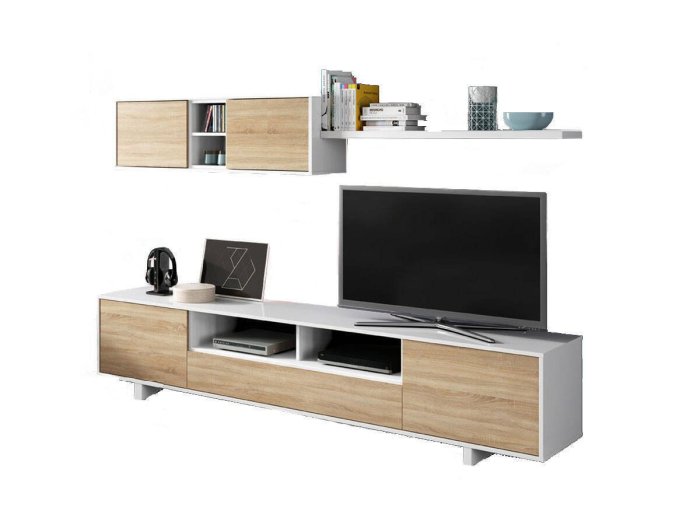 Mueble de salón espacios reducidos Bogo 2