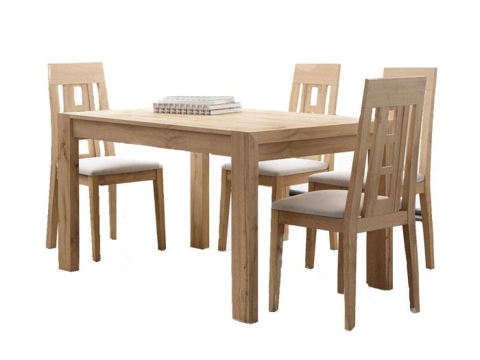 Conjunto mesa y sillas Ampostol 2
