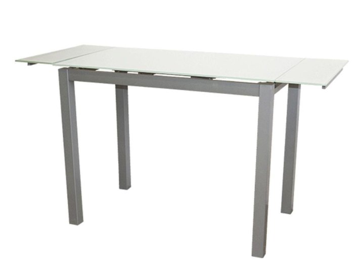 Mesa de cocina extensible Samuel color blanco