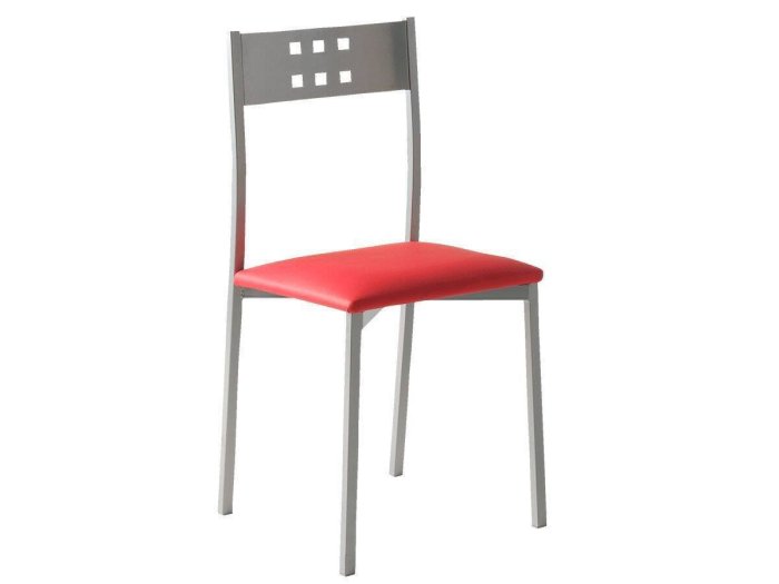 Silla cocina Aris con respaldo de cuadrados 2