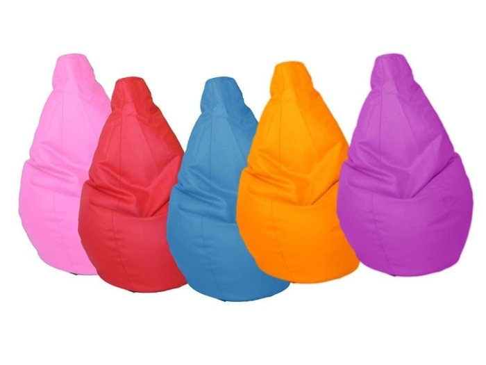 Pouff Pera polipiel en diferentes colores 2