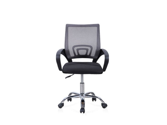 Sillón de oficina Design negro-gris