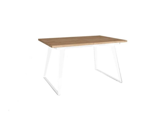 Mesa de comedor extensible modelo DAKOTA WHITE