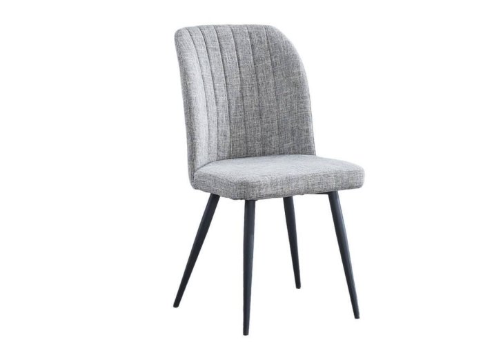 Silla de comedor con patas negras modelo BUCAREST