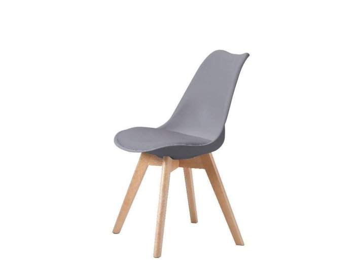 Silla de comedor modelo MILANO gris