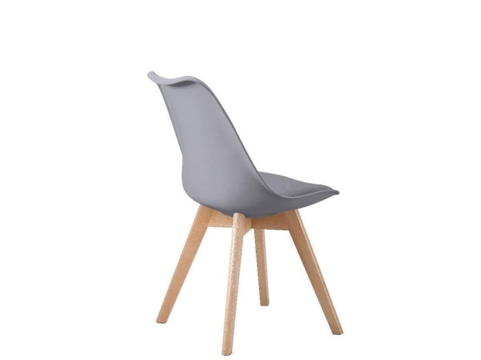 Silla de comedor modelo MILANO gris