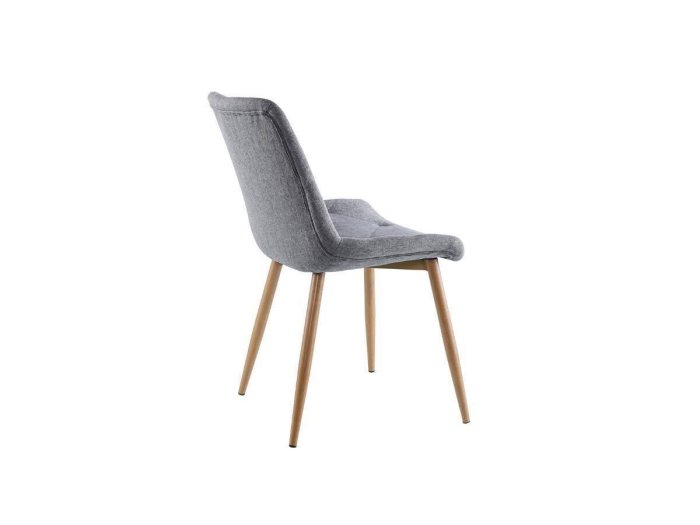 Silla de comedor ergonómica modelo IBET gris