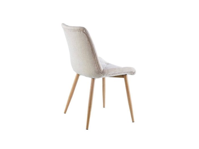 Silla de comedor ergonómica modelo IBET beige