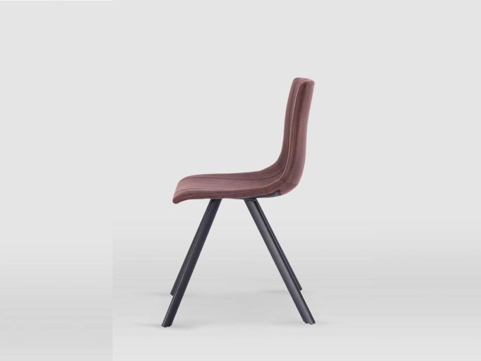 Silla de comedor modelo ALANA color chocolate