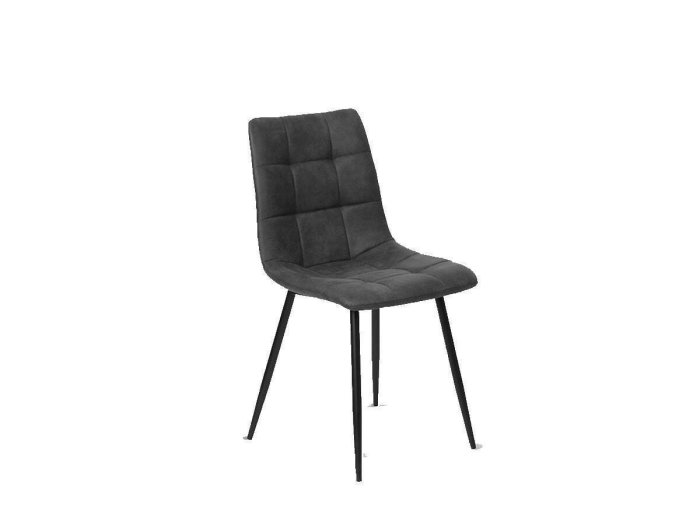 Silla industrial modelo GIULIA gris pizarra 2