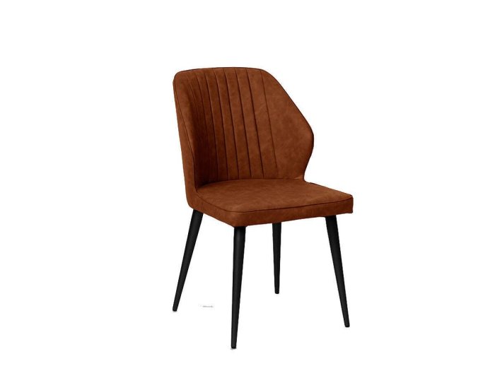 Silla de comedor modelo MAIA color avellana 2