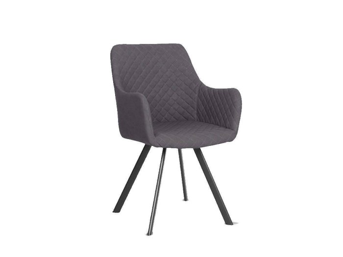 Silla de comedor modelo CELINA gris cuarzo