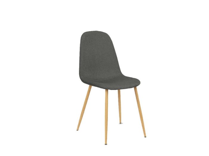 Silla de comedor modelo IRINA gris pizarra 2