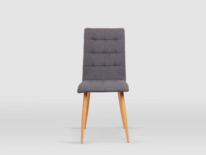 Silla de comedor modelo PRIYA gris piedra