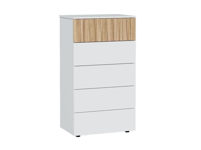 Cajonera 5 cajones modelo ETNIA blanco-rayado