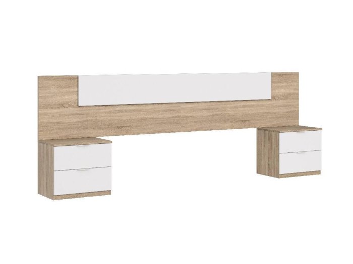 Conjunto Cabecero y mesitas modelo VILLAVERDE 2