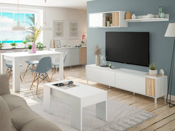 Mueble de salón espacios reducidos modelo PAK
