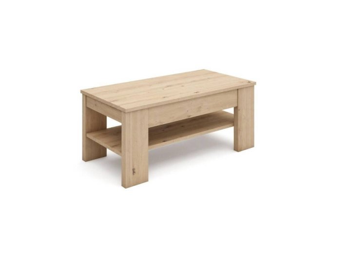 Mesa centro elevable con revistero modelo ALTEA 2