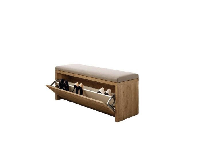 Banqueta zapatero tapizado modelo URBANO 2