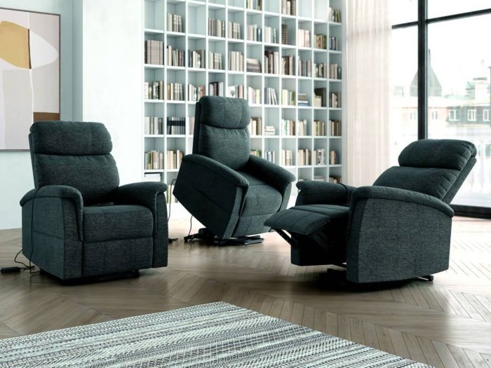 Sillón relax con mecanismo de palanca modelo ALPHA 2