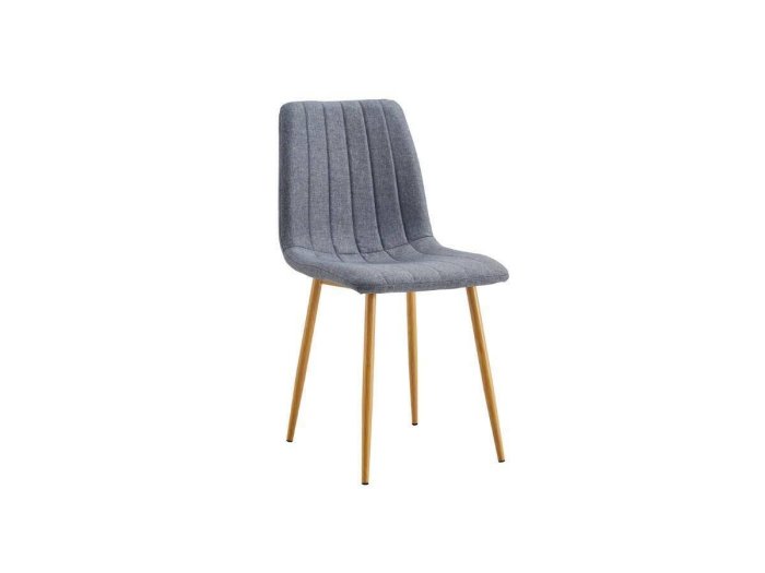 Silla tapizada modelo SOFIA gris