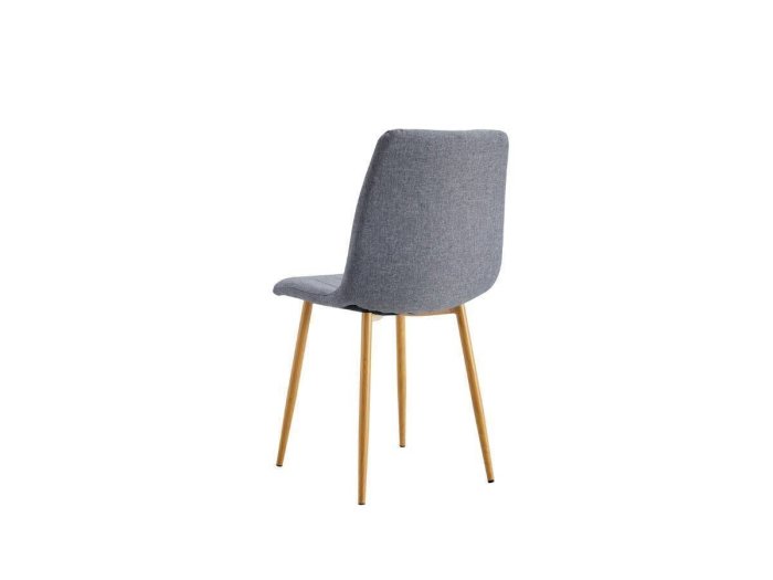 Silla tapizada modelo SOFIA gris