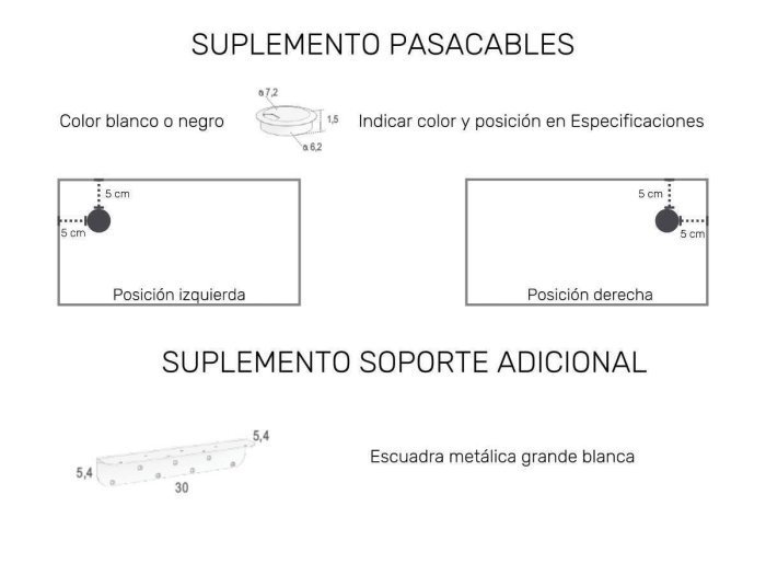 Escritorio con cajonera a medida | Escritorio juvenil