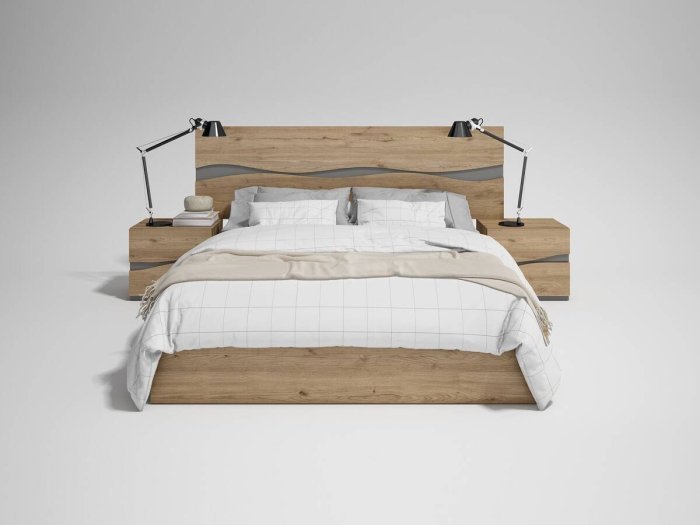 Dormitorio modelo FREDI con canapé abatible